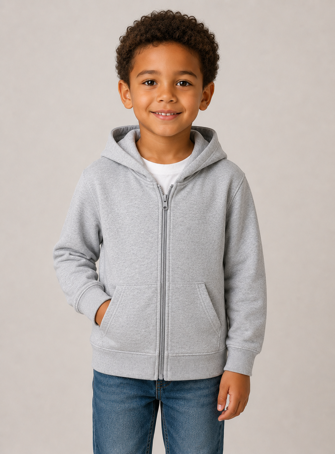 Hoodie zippé