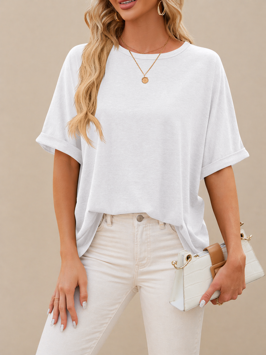 T-shirt oversize essentiel