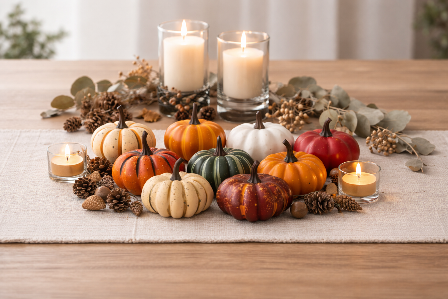 Citrouilles décoratives