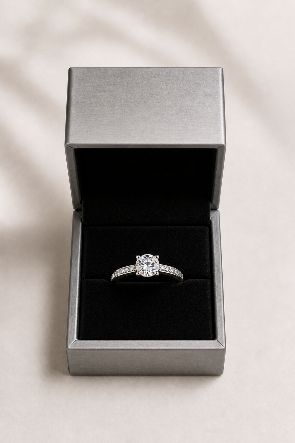 Bague Moissanite Argent 925