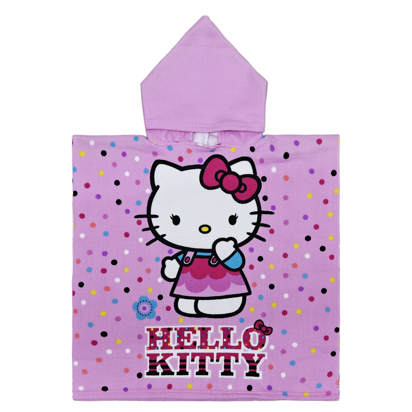 Ultra-fine fiber cartoon printed children's bath towel cape, wearable children's bathrobe, hooded cape, beach towel