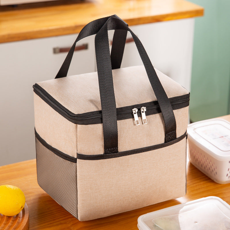 Insulation Bag Lunch Box Handbag Aluminum Foil Thickened Waterproof Lunch Box Bag