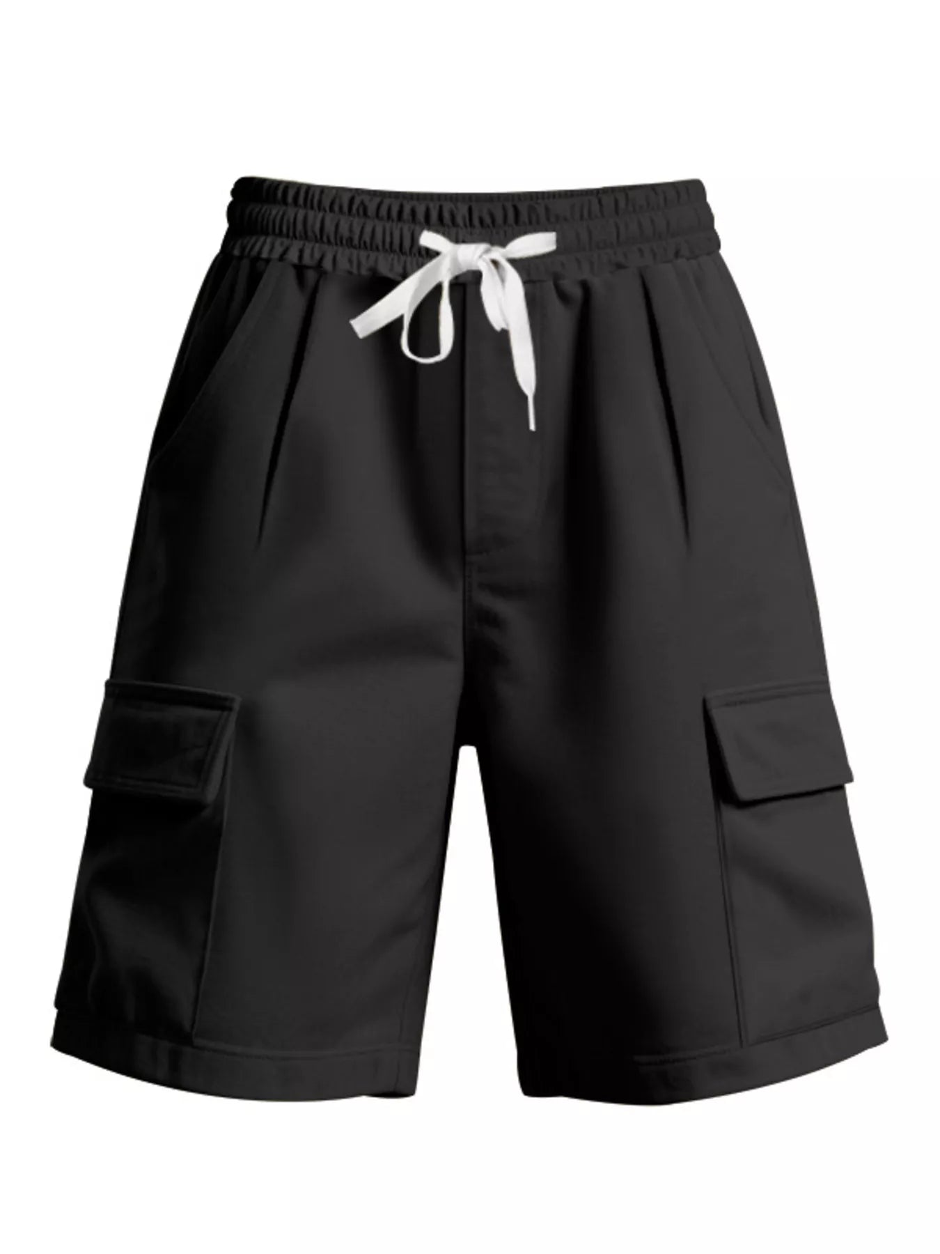 Short cargo à cordon ajustable