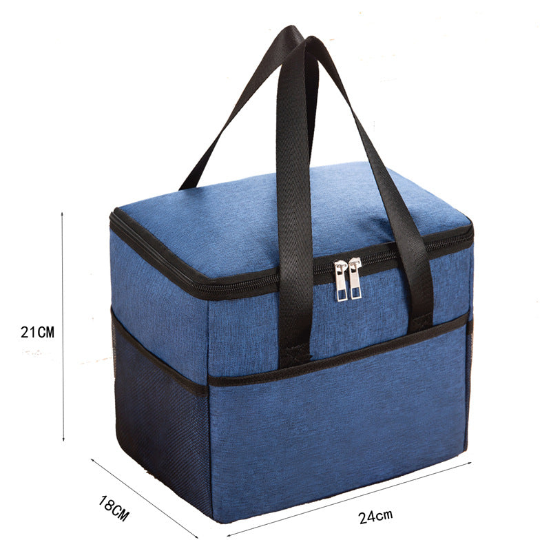 Insulation Bag Lunch Box Handbag Aluminum Foil Thickened Waterproof Lunch Box Bag