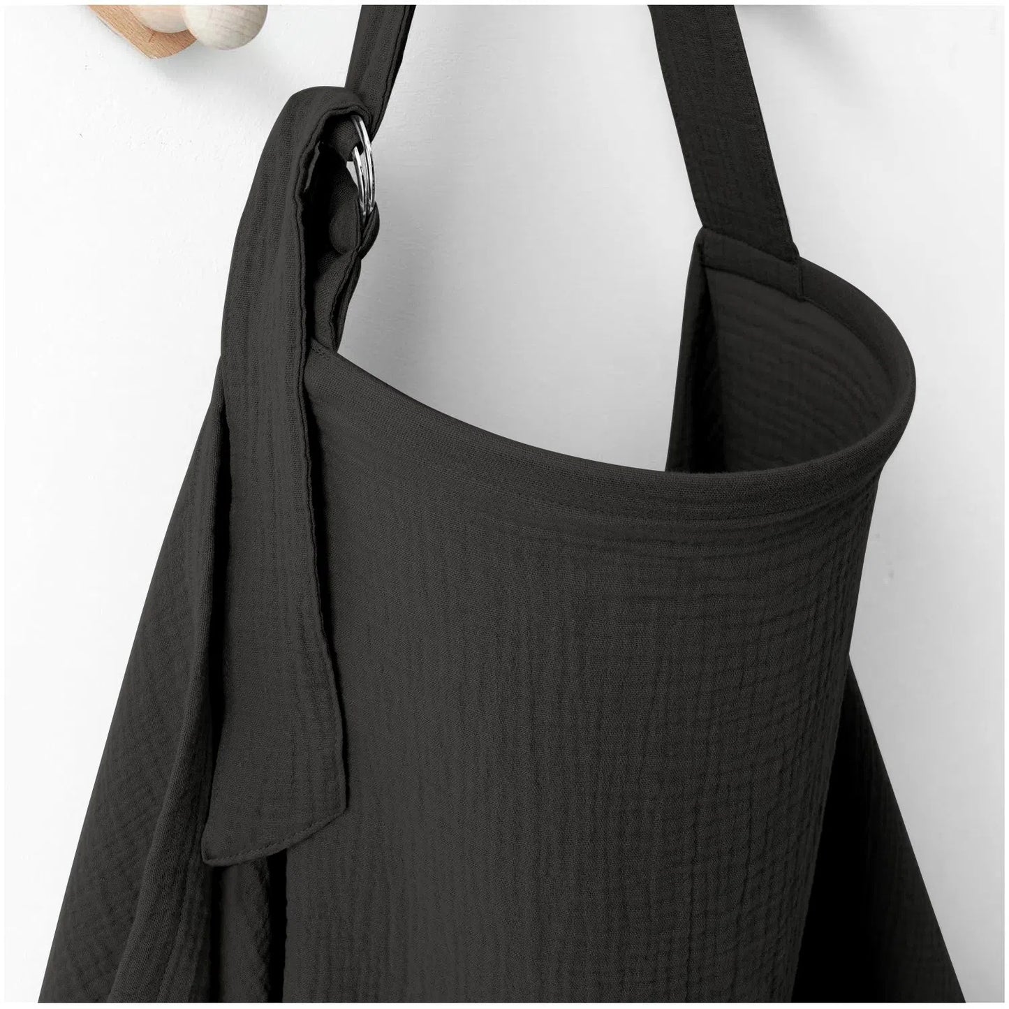 100% pure cotton outdoor feeding cover to prevent exposure, with an outer layer of sensitive fabric, double-layer crepe feeding towel, shawl, and feeding towel