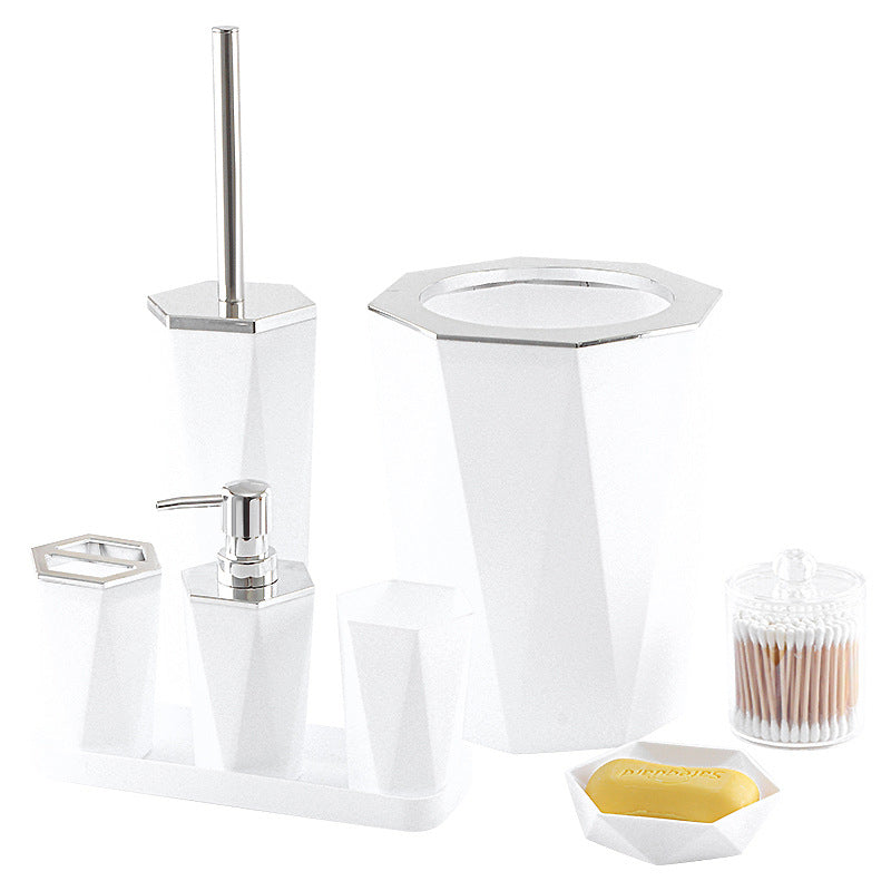 Modern Minimalist Bathroom Accessories Set