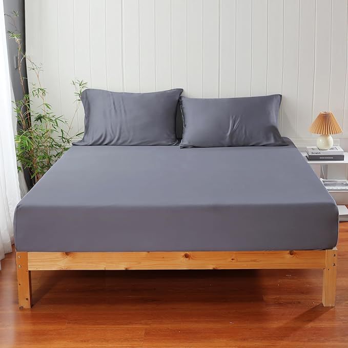 400tc bamboo fiber bare bed cover, Class A protective cover, bedspread, solid color