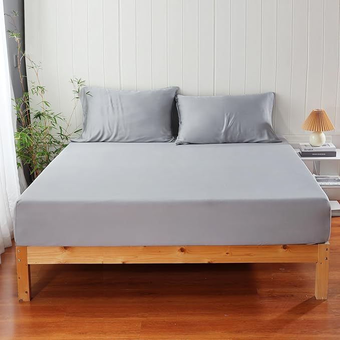 400tc bamboo fiber bare bed cover, Class A protective cover, bedspread, solid color