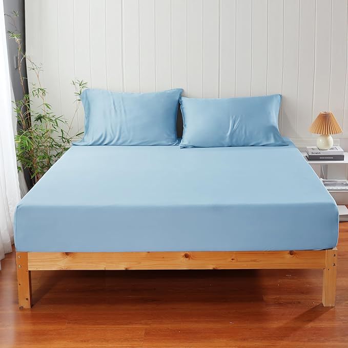 400tc bamboo fiber bare bed cover, Class A protective cover, bedspread, solid color