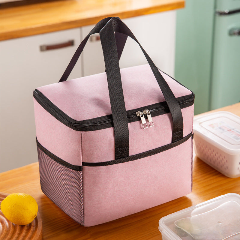 Insulation Bag Lunch Box Handbag Aluminum Foil Thickened Waterproof Lunch Box Bag