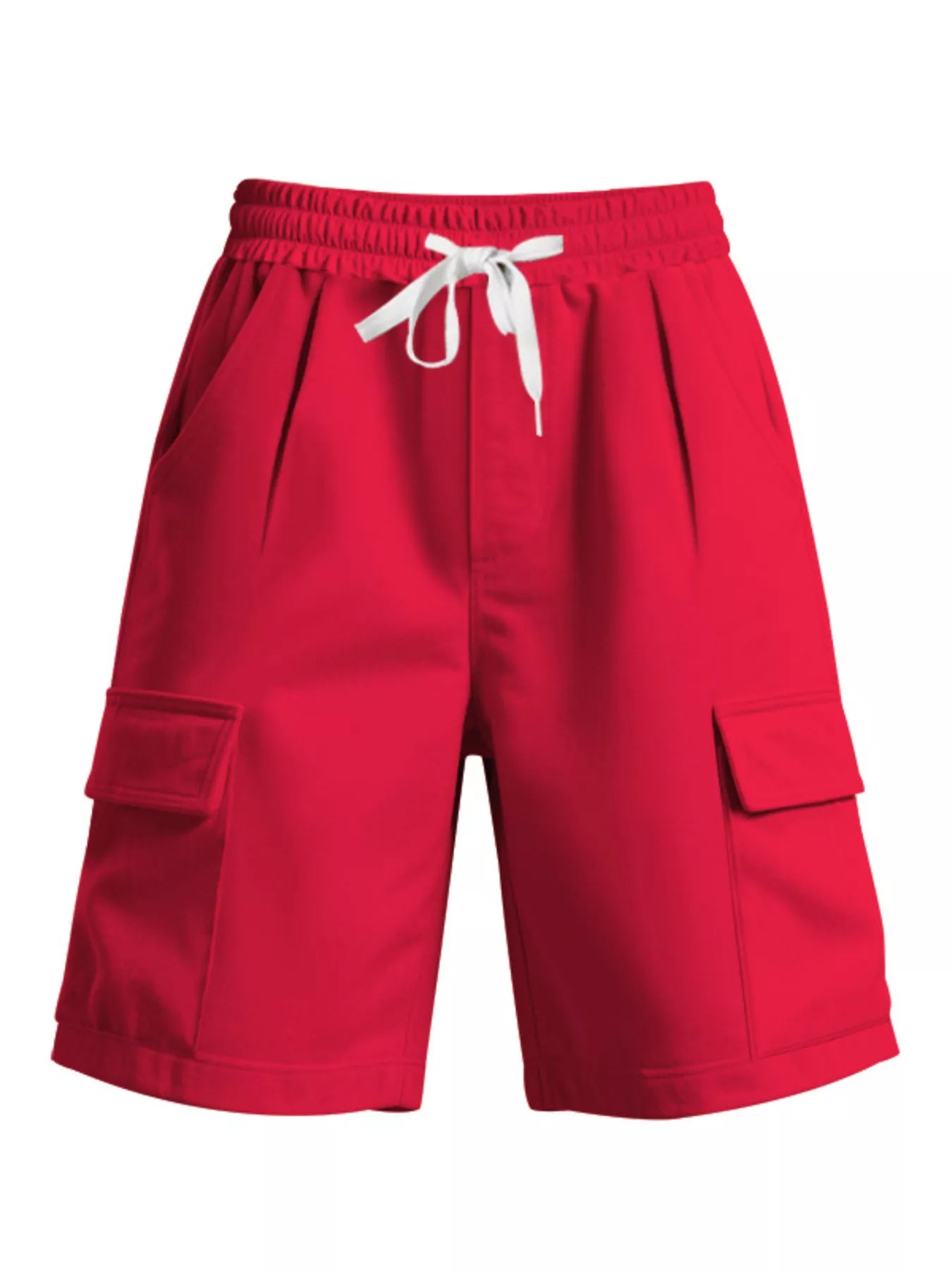 Short cargo à cordon ajustable