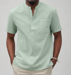 Chemise col tunisien