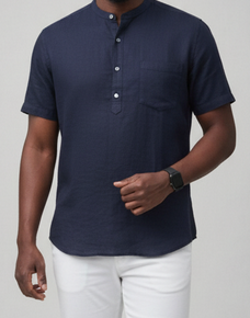 Chemise col tunisien