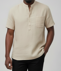 Chemise col tunisien