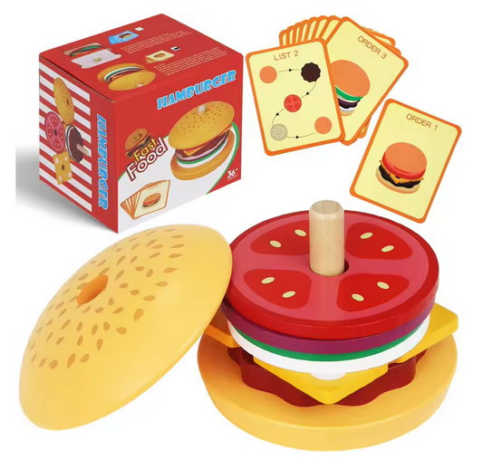 Jeu Éducatif d’Assemblage en Bois