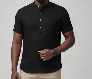 Chemise col tunisien