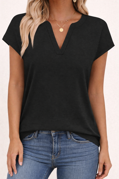 T-shirt col V essentiel