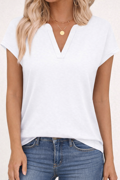 T-shirt col V essentiel