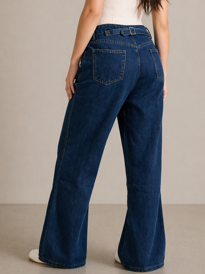 Jean Wide Leg Taille Haute