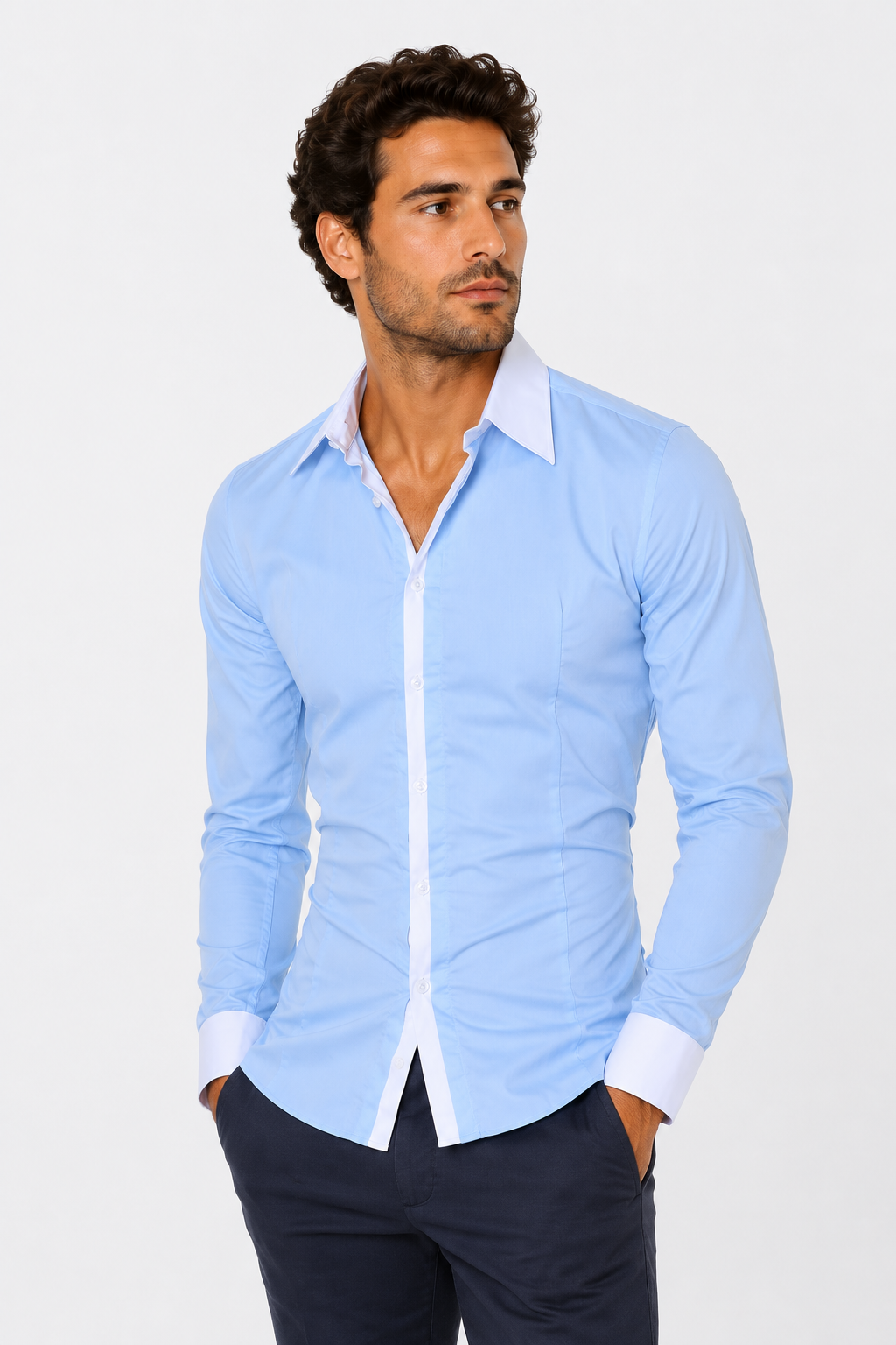 bleu clair