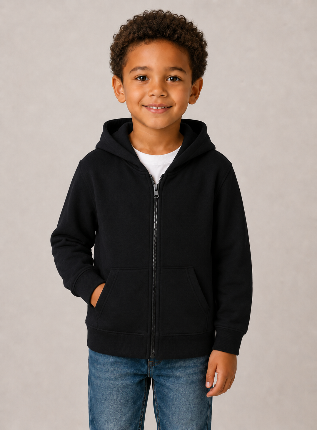 Hoodie zippé