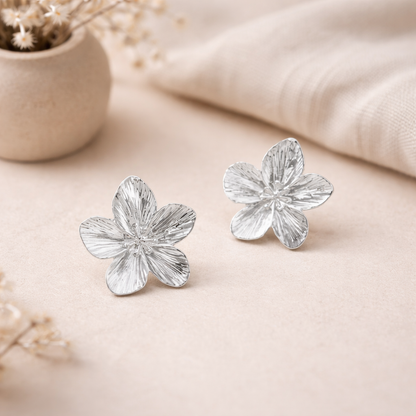 Boucles d’oreilles Fleur Élégance