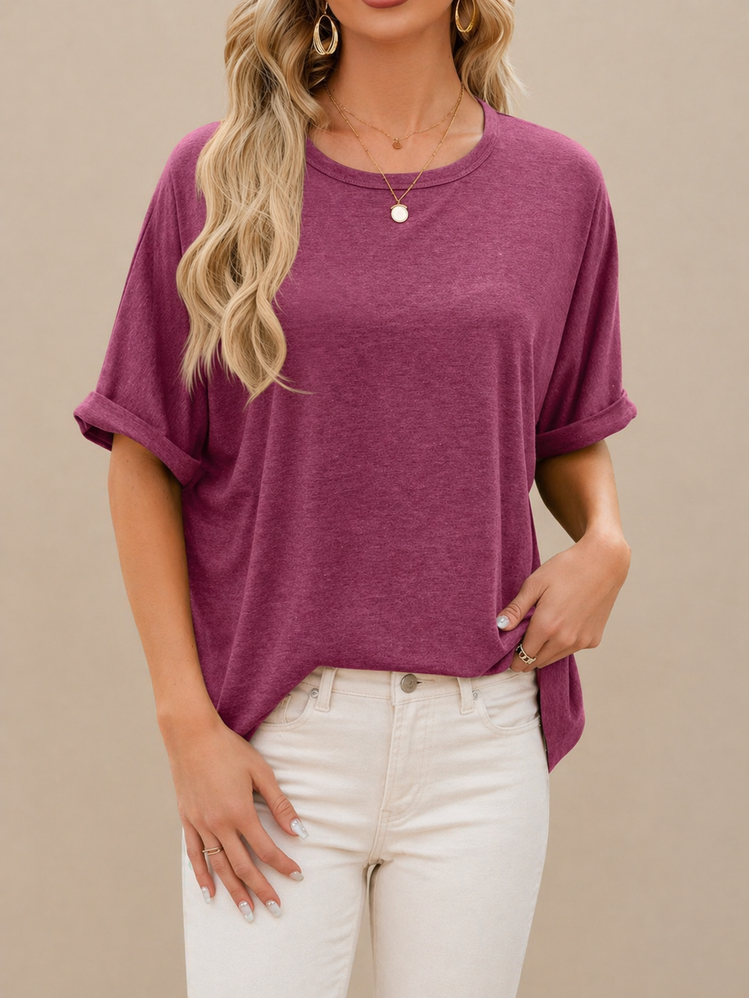 T-shirt oversize essentiel