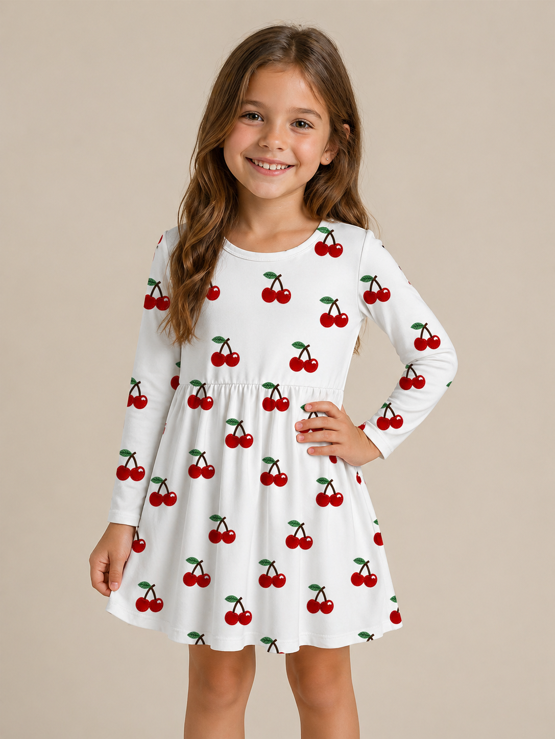 Robe imprimé cerises
