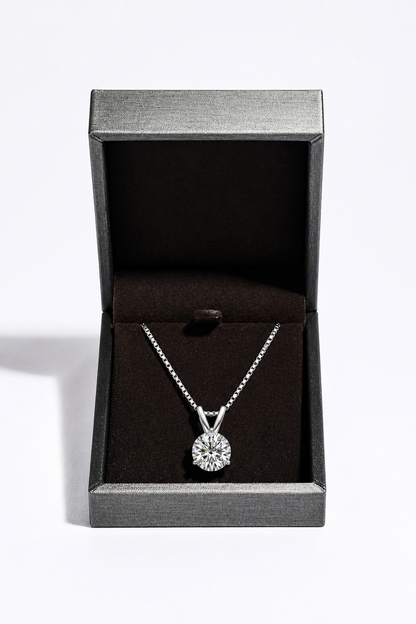 Collier Élégance Brillante Moissanite