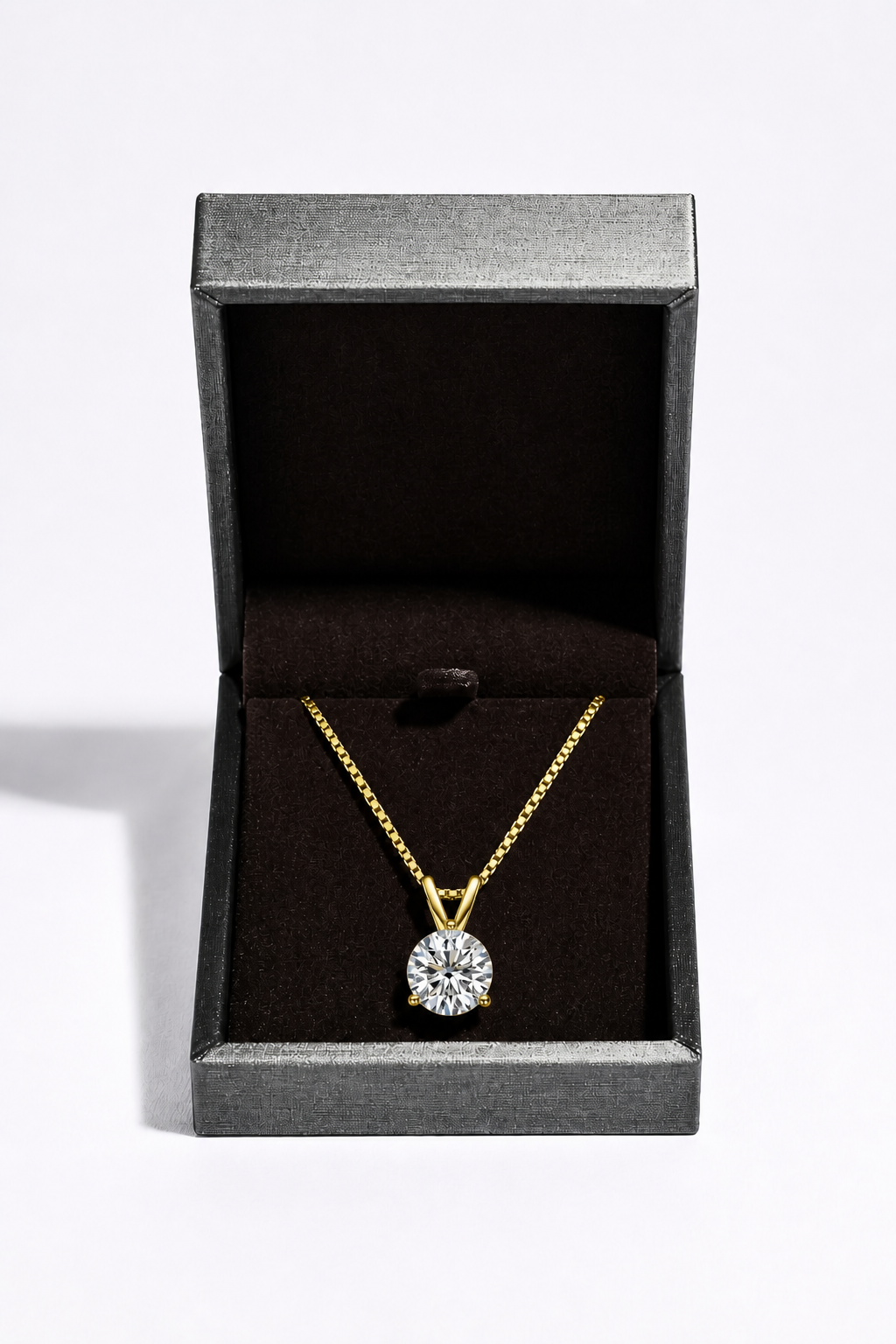 Collier Élégance Brillante Moissanite