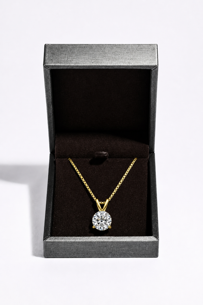 Collier Élégance Brillante Moissanite