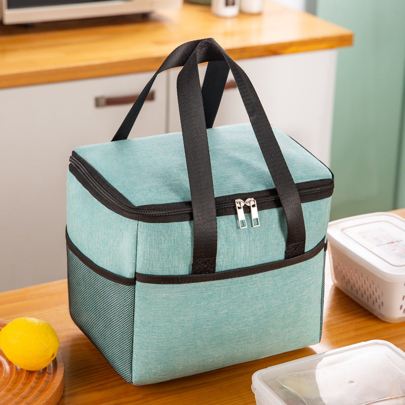 Insulation Bag Lunch Box Handbag Aluminum Foil Thickened Waterproof Lunch Box Bag