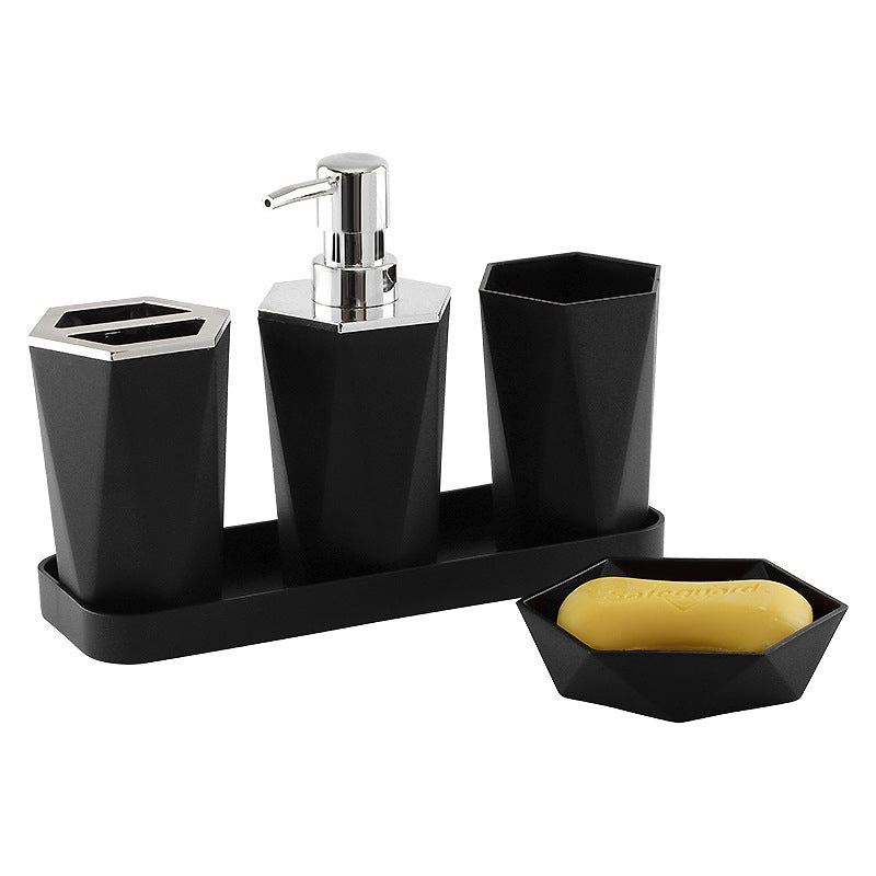 Modern Minimalist Bathroom Accessories Set