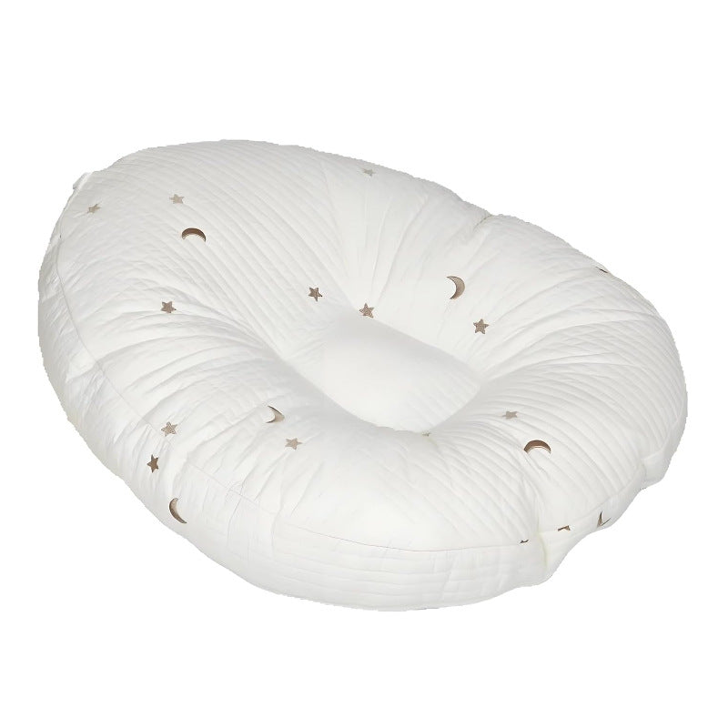 Baby anti-spitting slope pillow pad, anti-overflow and anti-choking milk, newborn lying cushion, feeding, lying feeding wonder, baby pillow