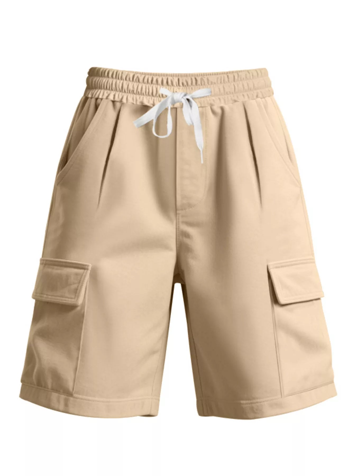 Short cargo à cordon ajustable