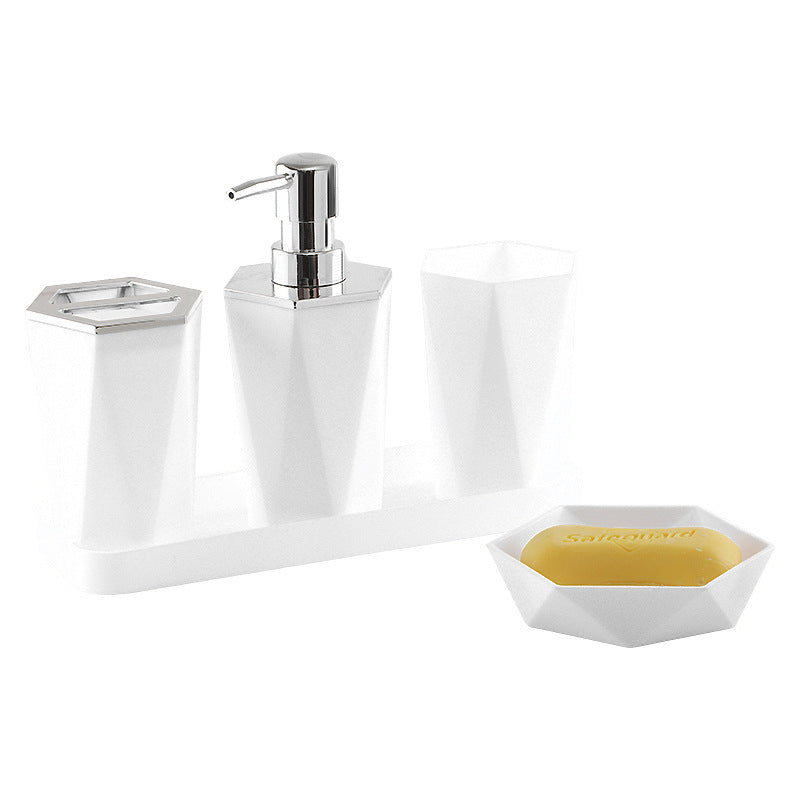 Modern Minimalist Bathroom Accessories Set