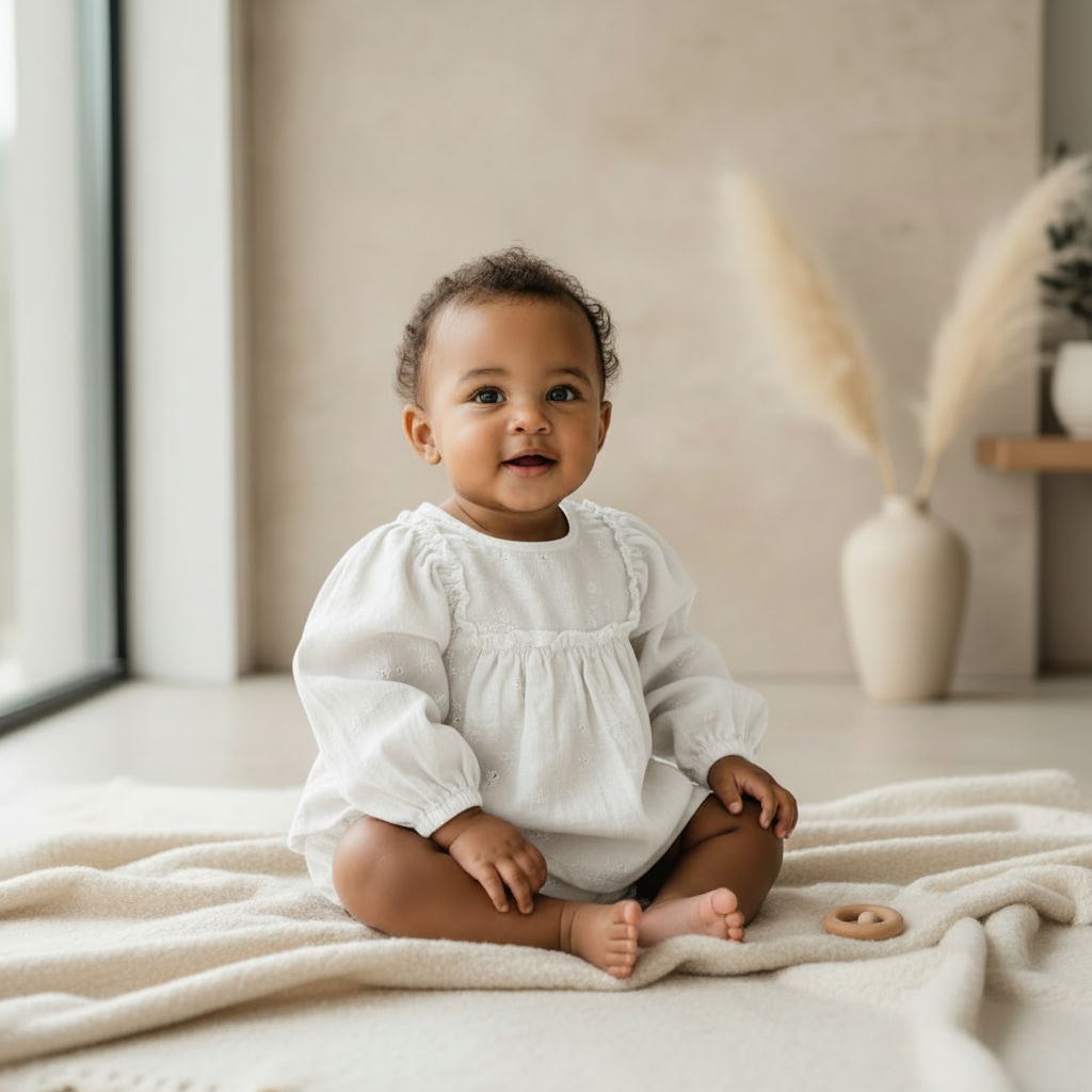 Ensemble blanc sur mannequin