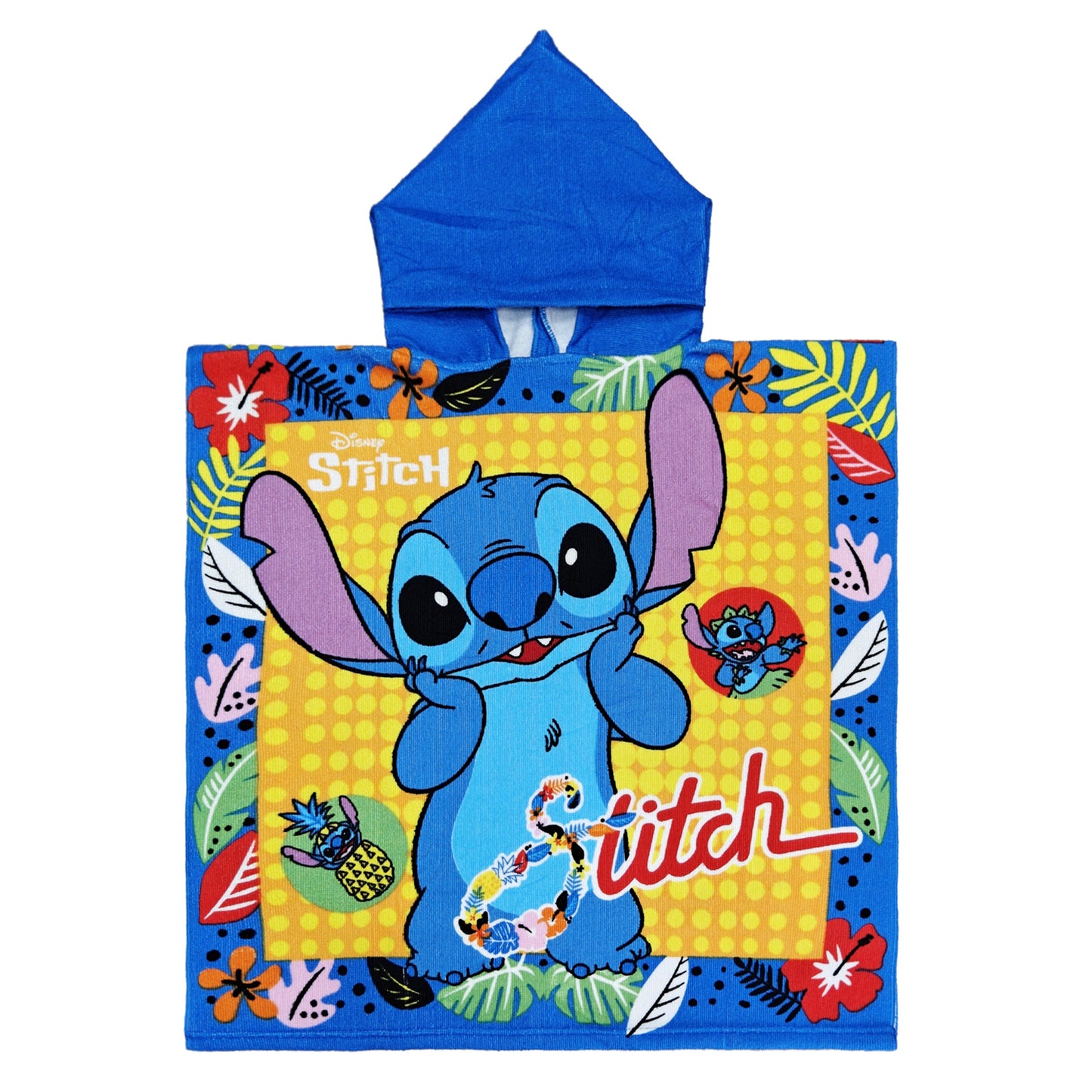 Ultra-fine fiber cartoon printed children's bath towel cape, wearable children's bathrobe, hooded cape, beach towel
