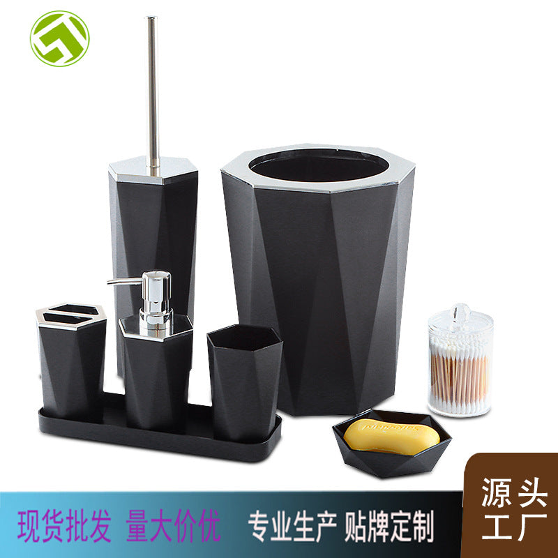 Modern Minimalist Bathroom Accessories Set