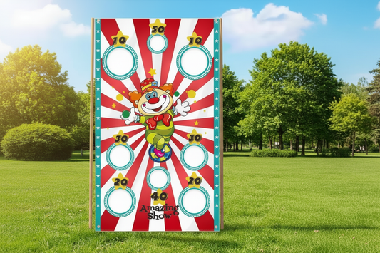 Jeu de lancer dans le parc sans fleurs