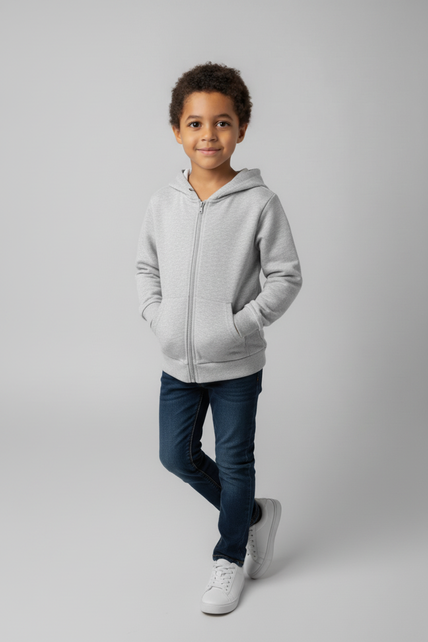 Mannequin avec hoodie gris