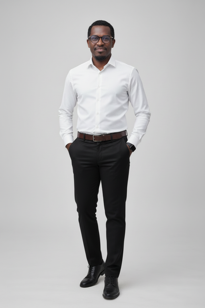 Mannequin avec pantalon noir - visage préservé