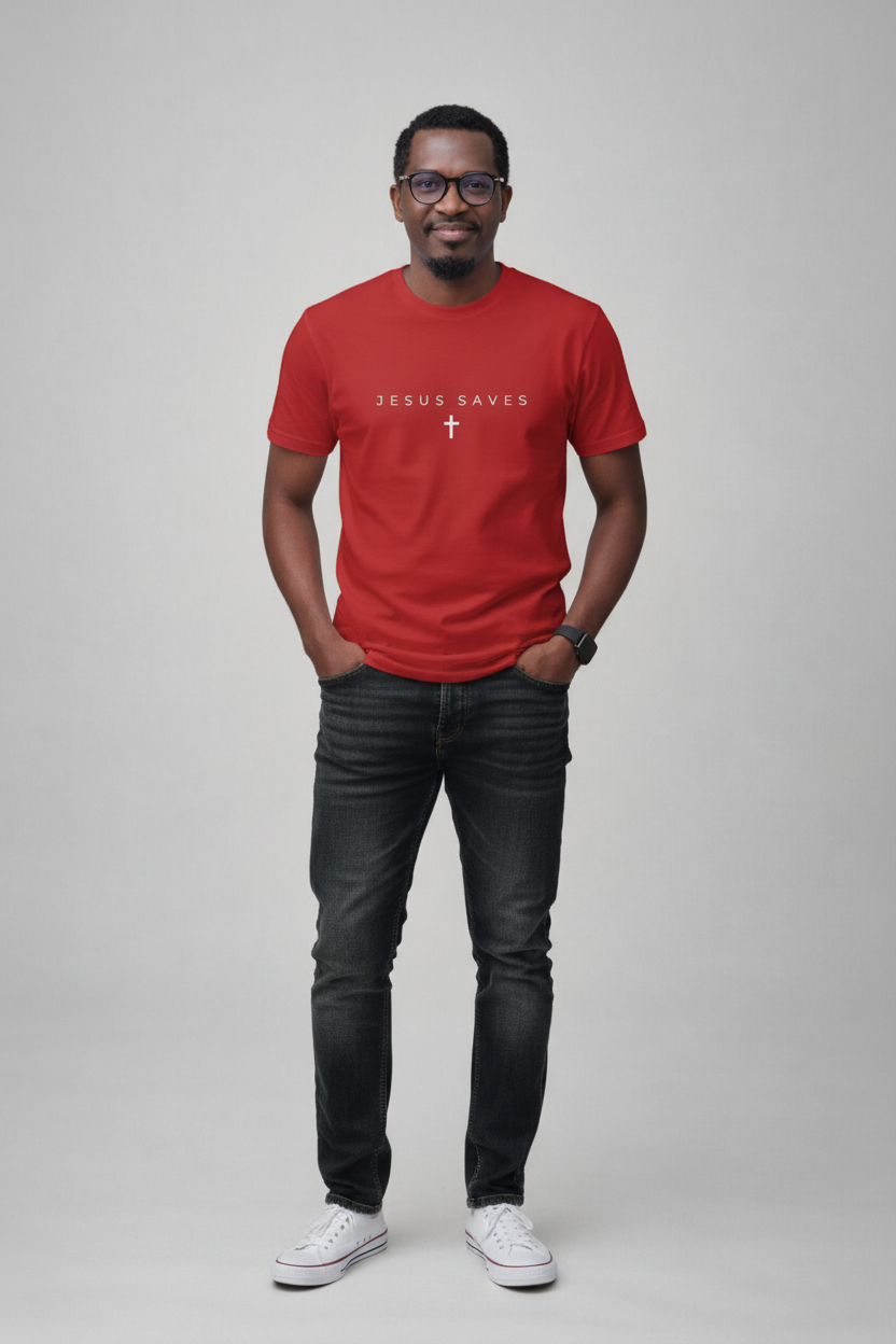 Mannequin avec t-shirt JESUS SAVES