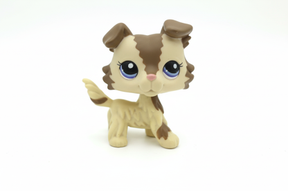 Toy dog figurine enhanced