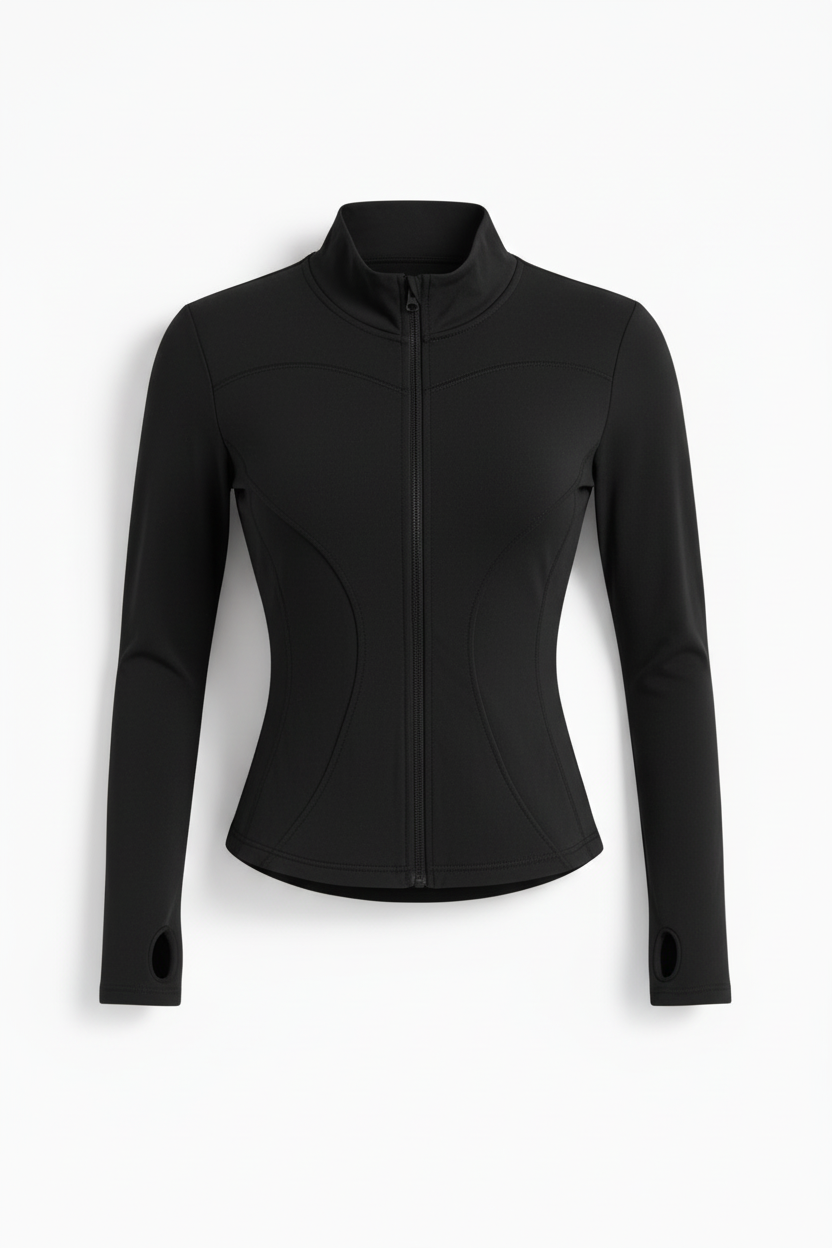 Veste athlétique noire