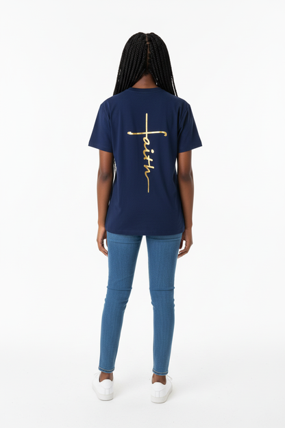 Vue de dos du t-shirt Faith